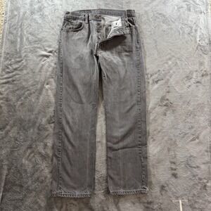 Vintage Levi's 501 Jeans Men's 30x30 Gray Faded Button Fly Made In USA 90s